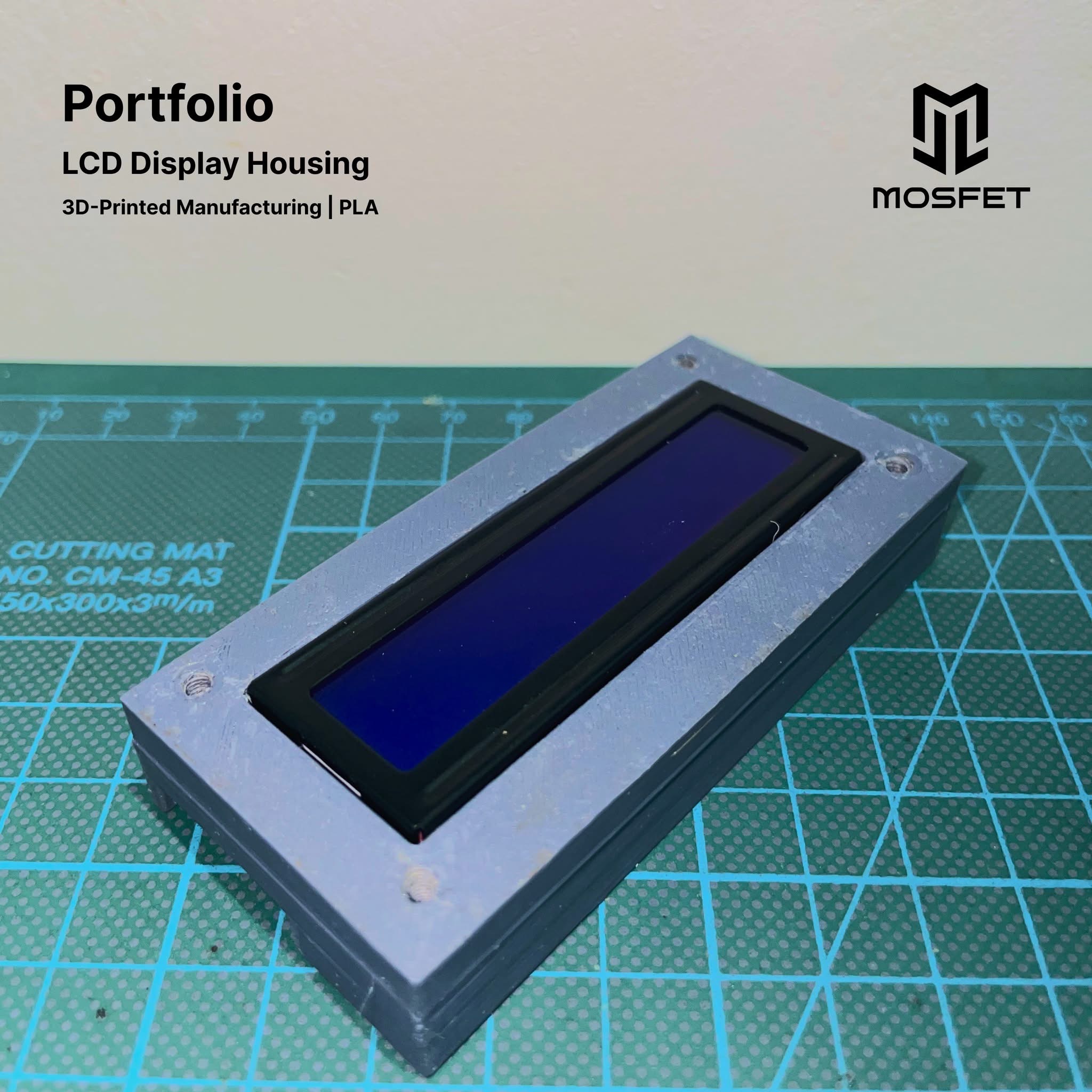 LCD Display Housing